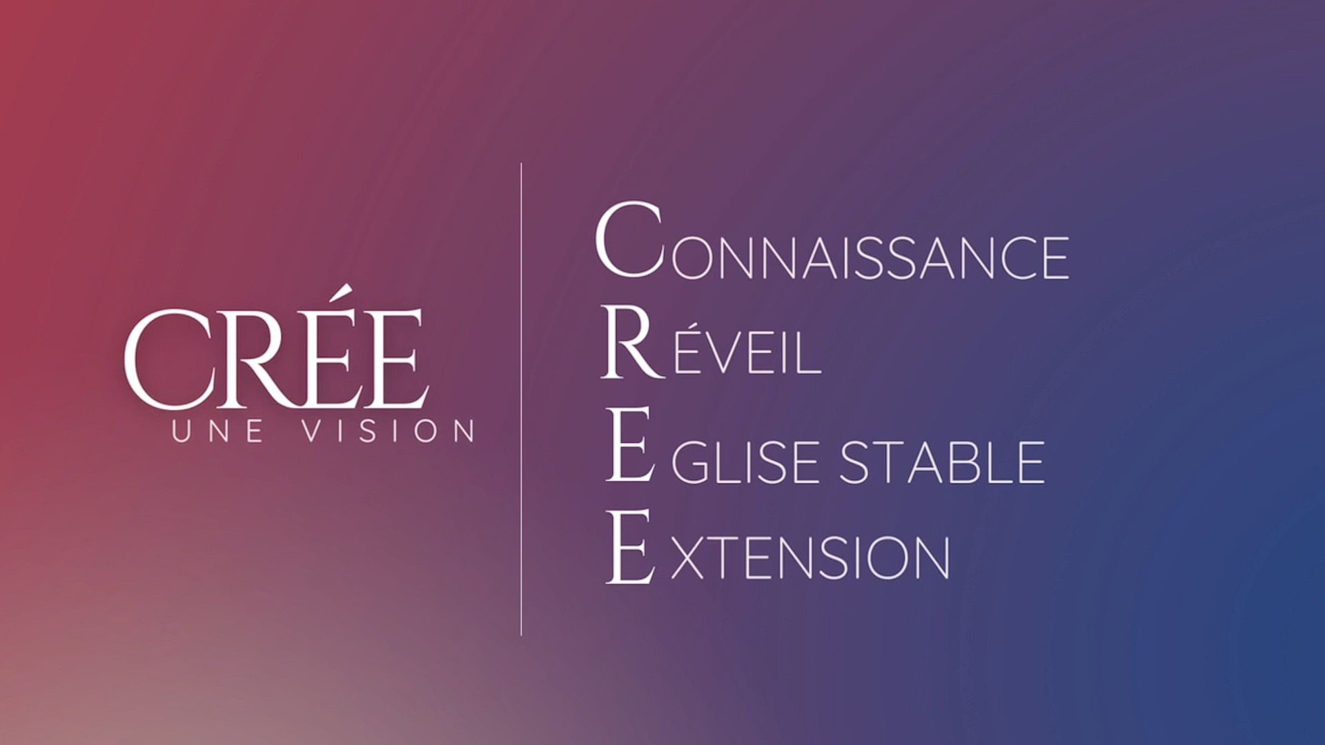 La vision CREE